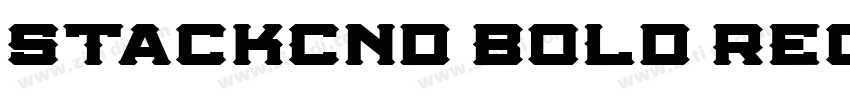 StackCnd Bold Regula字体转换
